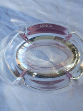 Vintage Lenox Czech Republic Pale Pink Full Lead Cut Crystal Bowl/Candy Dish