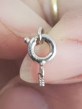 Vintage Sterling Silver Clear Rhinestone Open Heart Pot Metal Necklace