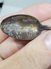 Vintage Sterling Silver English Arkansas Traveler Collector's Spoon