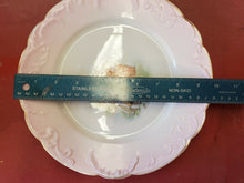 Antique Rosenthal China RC Louis XIV Colonial Couple Pink Gold Trim Dinner Plate