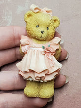 Vintage 1993 Enesco Cherished Teddies Child Of Love Bear Pink Dress Figurine