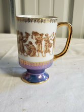 Vintage Royal Crown Greek Classic 55/1532 Lustreware Footed Cup/Mug