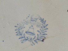 Antique Blue Willow Ashet Platter Circa 1880 Signed
