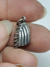 Sterling Silver Baseball Glove Charm Pendant Necklace Bracelet