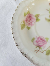 Antique R.C. Carmen Bavaria Bread & Butter/Salad Plate Pink Roses Gold Trim