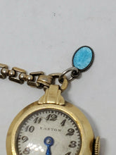Vintage Easton Square Link Bracelet Watch With Pontiac 1/40 10K RGP Band
