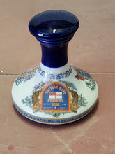 Vintage British Navy Pusser's Rum Porcelain Empty Liquor Bottle 50mL