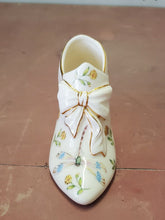 Vintage Fib Burton & Burton Daisy Ladybug Dragonfly Porcelain Slipper/Shoe