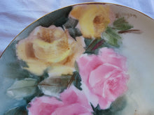 Antique Haviland Limoges France Hand Painted Flowers Signed Display/Salad Plate