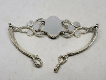Handmade Sterling Silver Labradorite, Moonstone, Apatite Pink Opal Bracelet