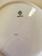 Antique Rosenthal China RC Louis XIV Colonial Couple Pink Gold Trim Dinner Plate