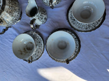 Antique 100 Jahre Bareuther Waldsassen Silver Plated Flower Design Tea Set