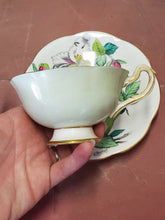 Vintage Rosina Bone China #4855 A Bentley Flowers Cup And Saucer